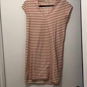 Madewell striped dress XXS